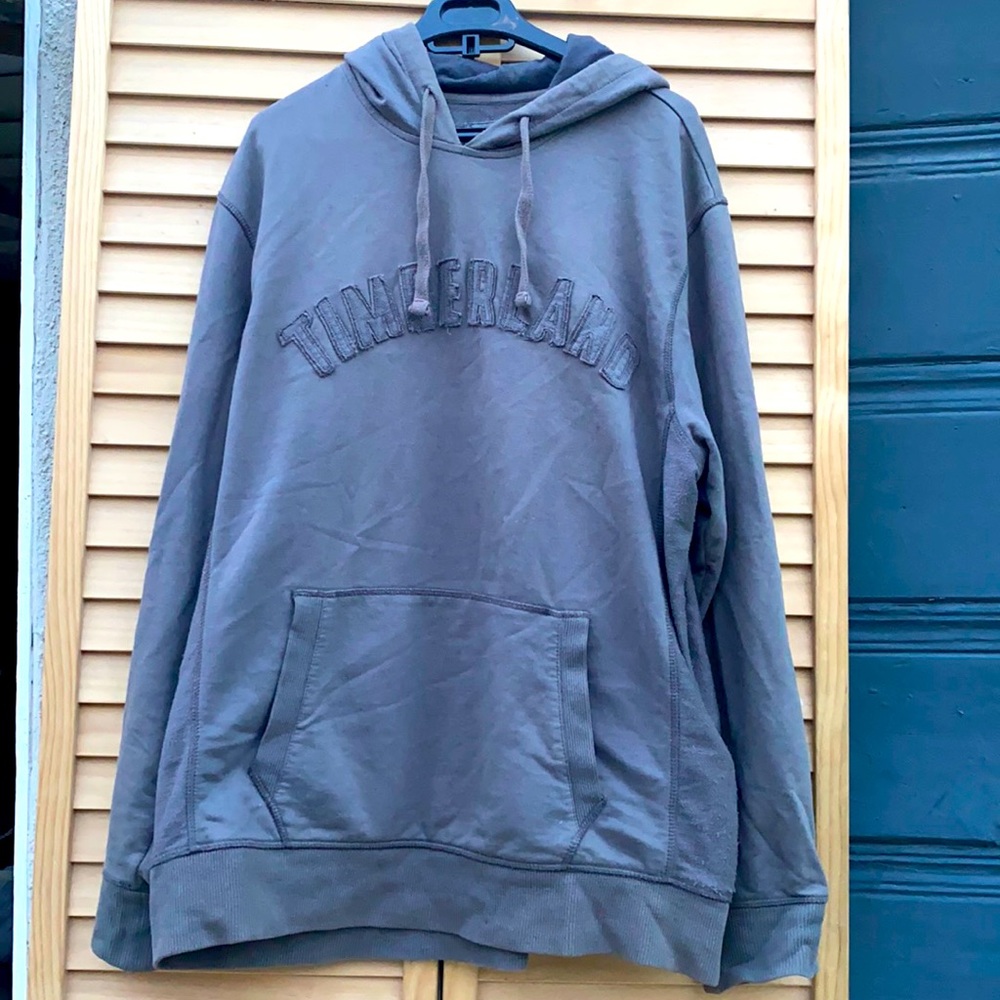Gray Timberland sweatshirt